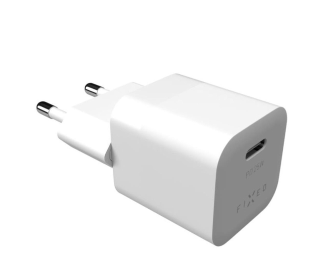 FIXED Ładowarka Sieciowa USB-C Travel Charger 25W biały FIXC25M-C-WH - 1249164 - zdjęcie